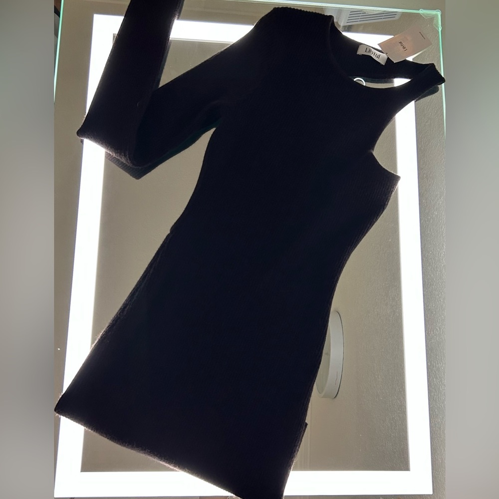 Becky Knit One Shoulder Dress